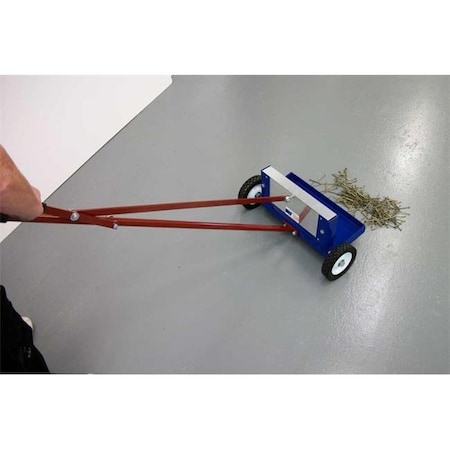 Amk AMK LRM-14 14 in. Lever Release Magnetic Sweeper LRM-14